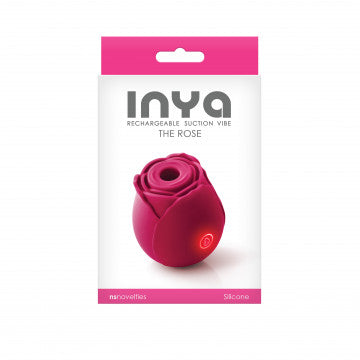 Inya The Rose – Air Pulse Clitoral Stimulator (Red)
