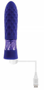 Raver Textured Vibrator - Purple