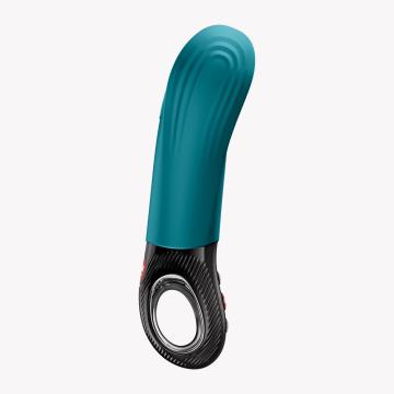 Fun Factory Manta Vibrating Masturbator - Bottle Green