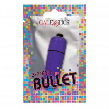Foil Pack 3-Speed Bullet Vibrator – Purple