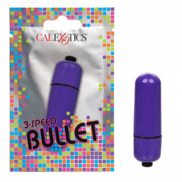 Foil Pack 3-Speed Bullet Vibrator – Purple